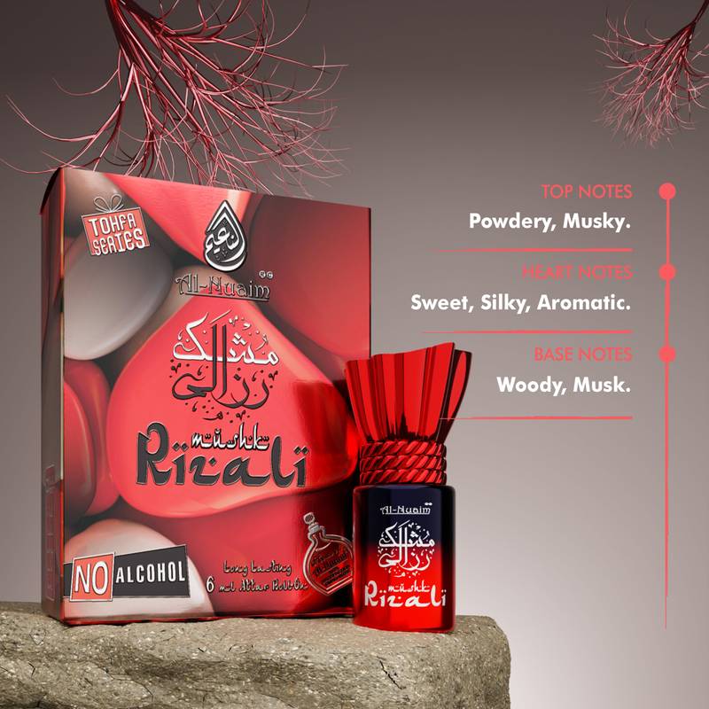 Al Nuaim Mushk Rizali 6ML – Long Lasting