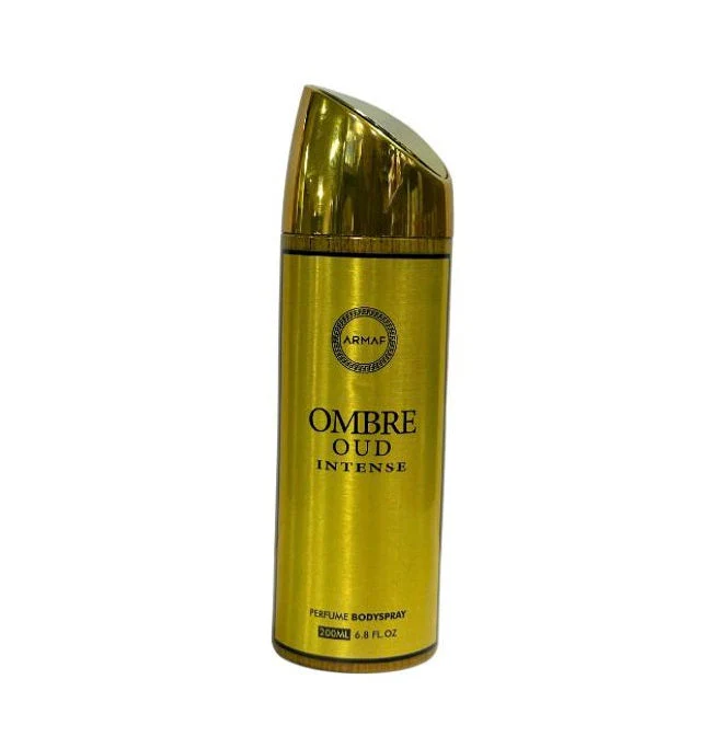 Armaf Ombre Oud Intense Gold Edition Deodorant 200ml - Image 2