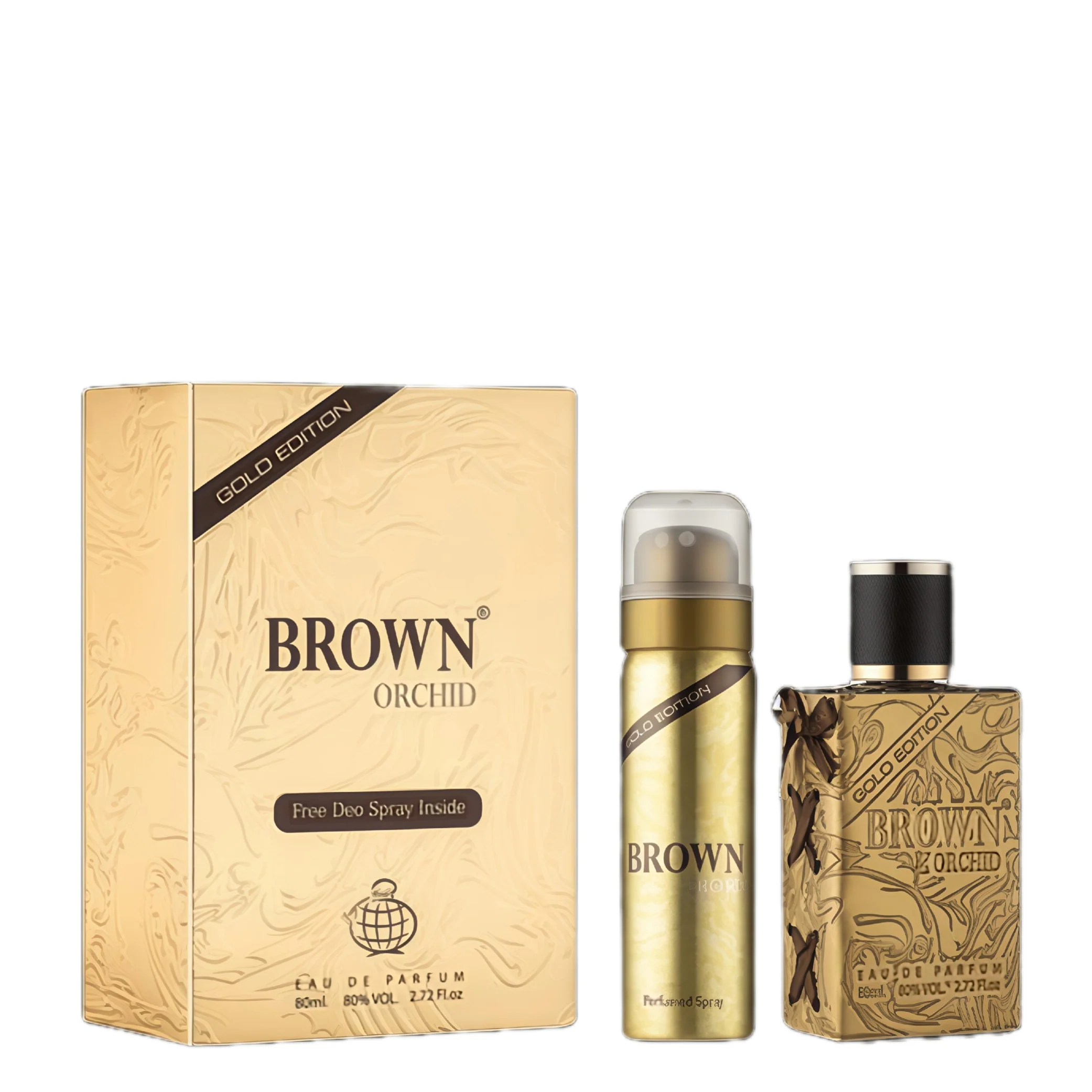 Fragrance World - Brown Orchid Gold Edition - 80ml - Image 2