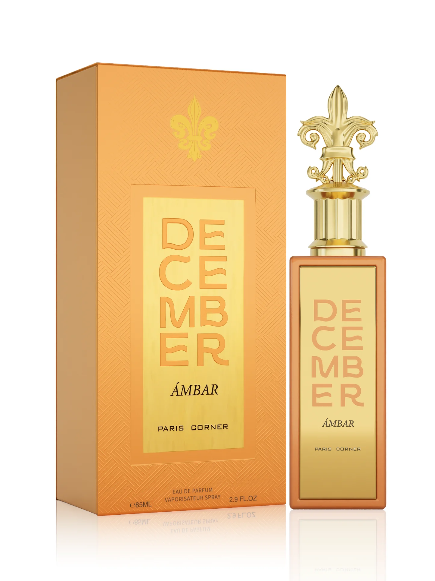 December Ambar - Eau de parfum mixte (85 ml brown bottle) - Paris Corner