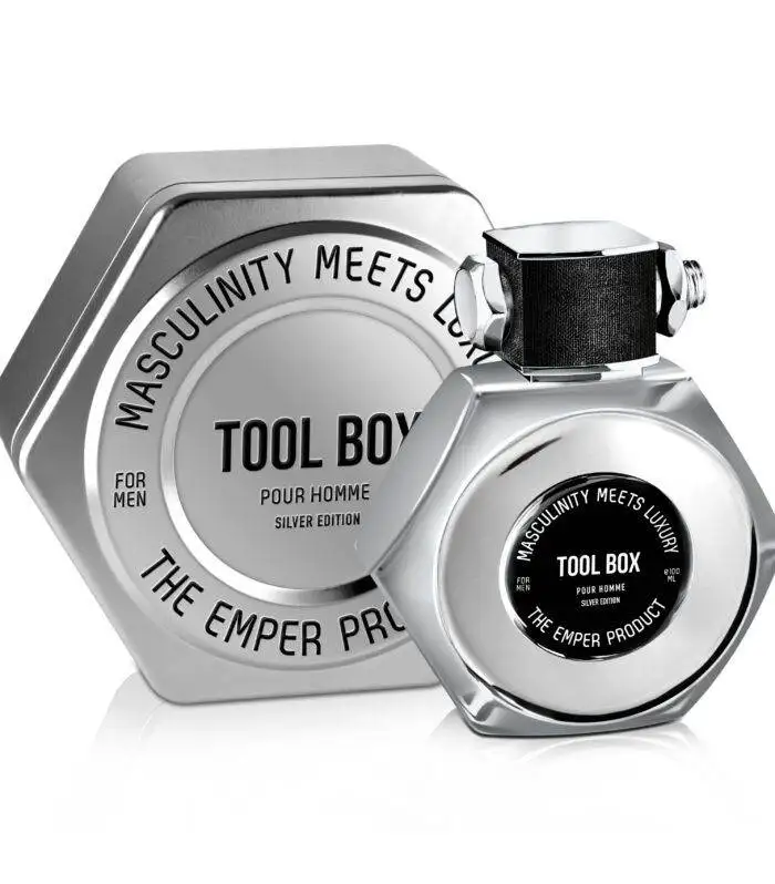 Emper Tool Box Silver Edition for Men - Eau de Toilette, 100ml - Image 2