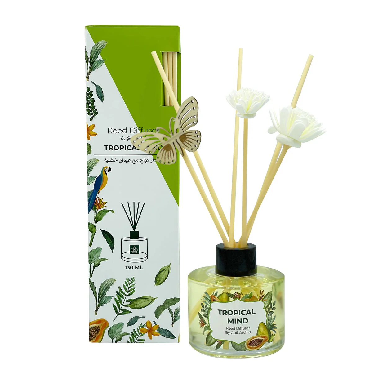 Gulf Orchid - Topical Mind Reed Diffuser - 130ml