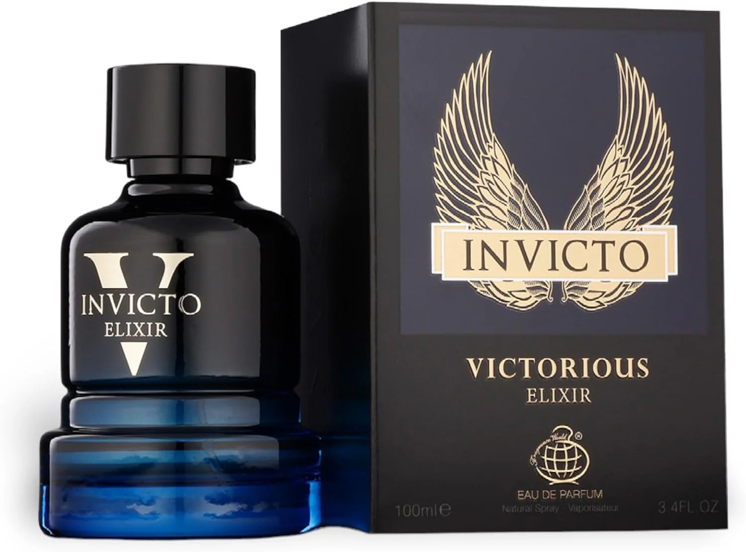 INVICTO VICTORIOUS ELIXIR BY FRAGRANCE WORLD EAU DE PARFUM 100ML 3.4 FLOZ - Image 2