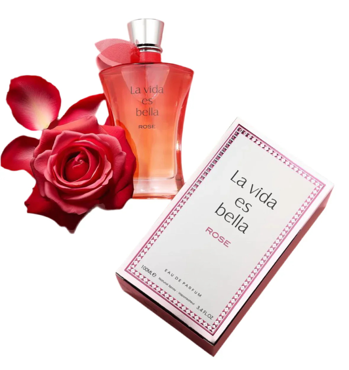 La vida es Bella Rose by Fragrance World - Image 2