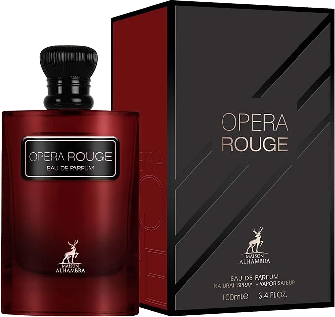 Maison Alhambra Opera Rouge Eau De Parfum Spray - 100ml (3.4 oz) - Image 2
