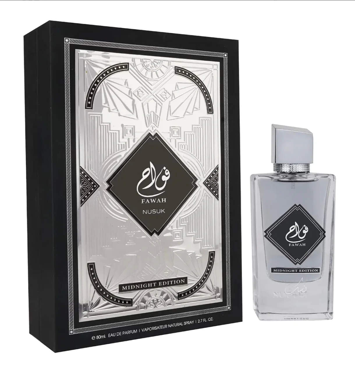 Nusuk Fawah Midnight Oud Amber Musk Eau de Parfum 100ml - Image 3