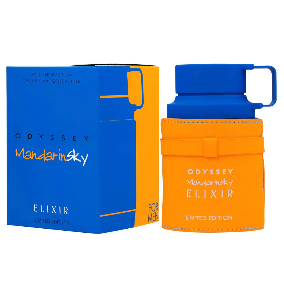 Odyssey Mandarin Sky ELIXIR by Armaf Eau de Parfum Men 3.4 oz - Image 2