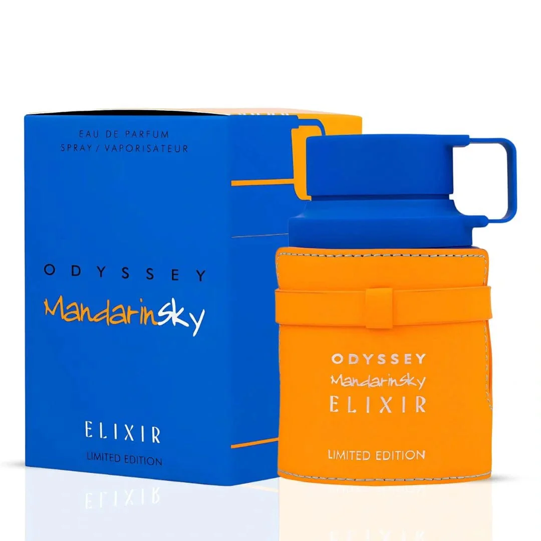 Odyssey Mandarin Sky ELIXIR by Armaf Eau de Parfum Men 3.4 oz - Image 3