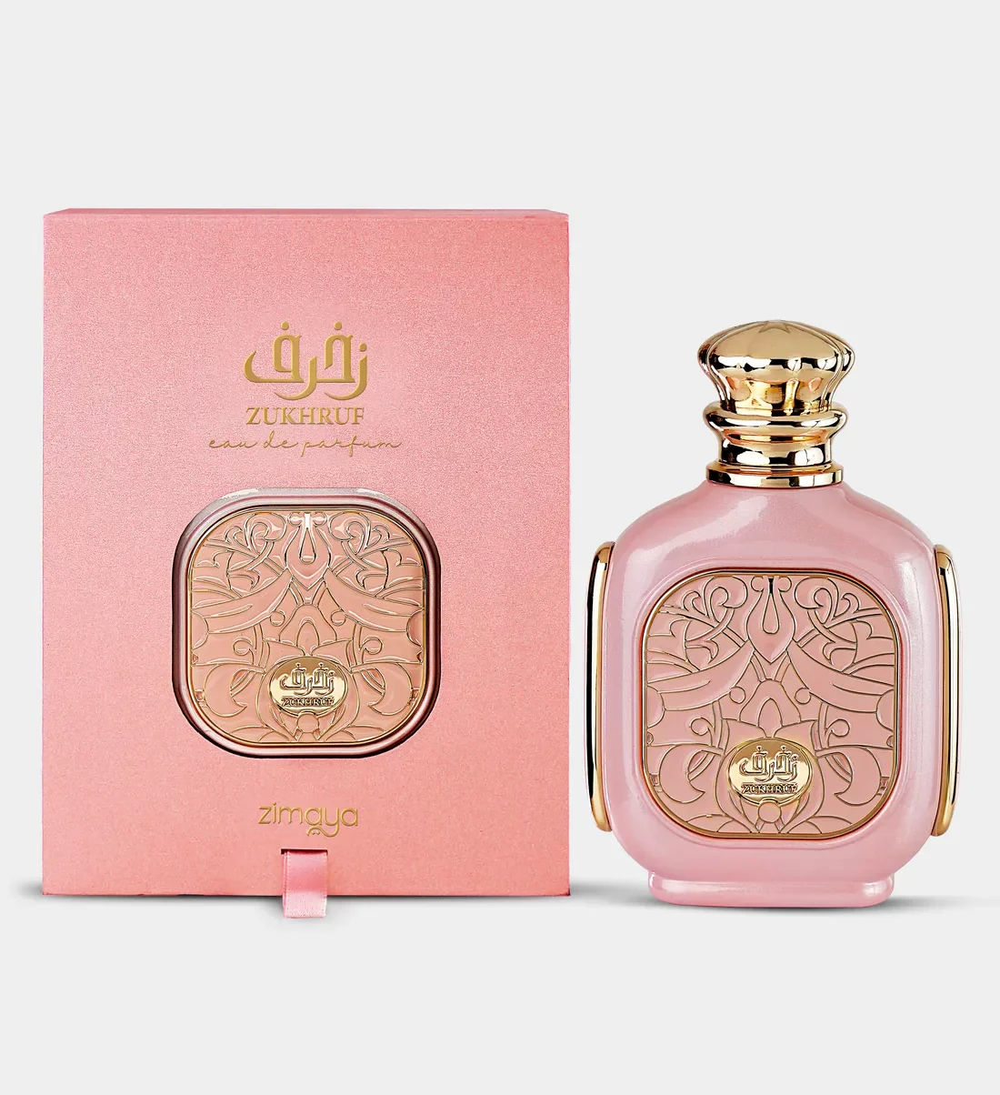 Zimaya Zukhruf femme  pink | 100ml EDP
Home / ZIMAYA